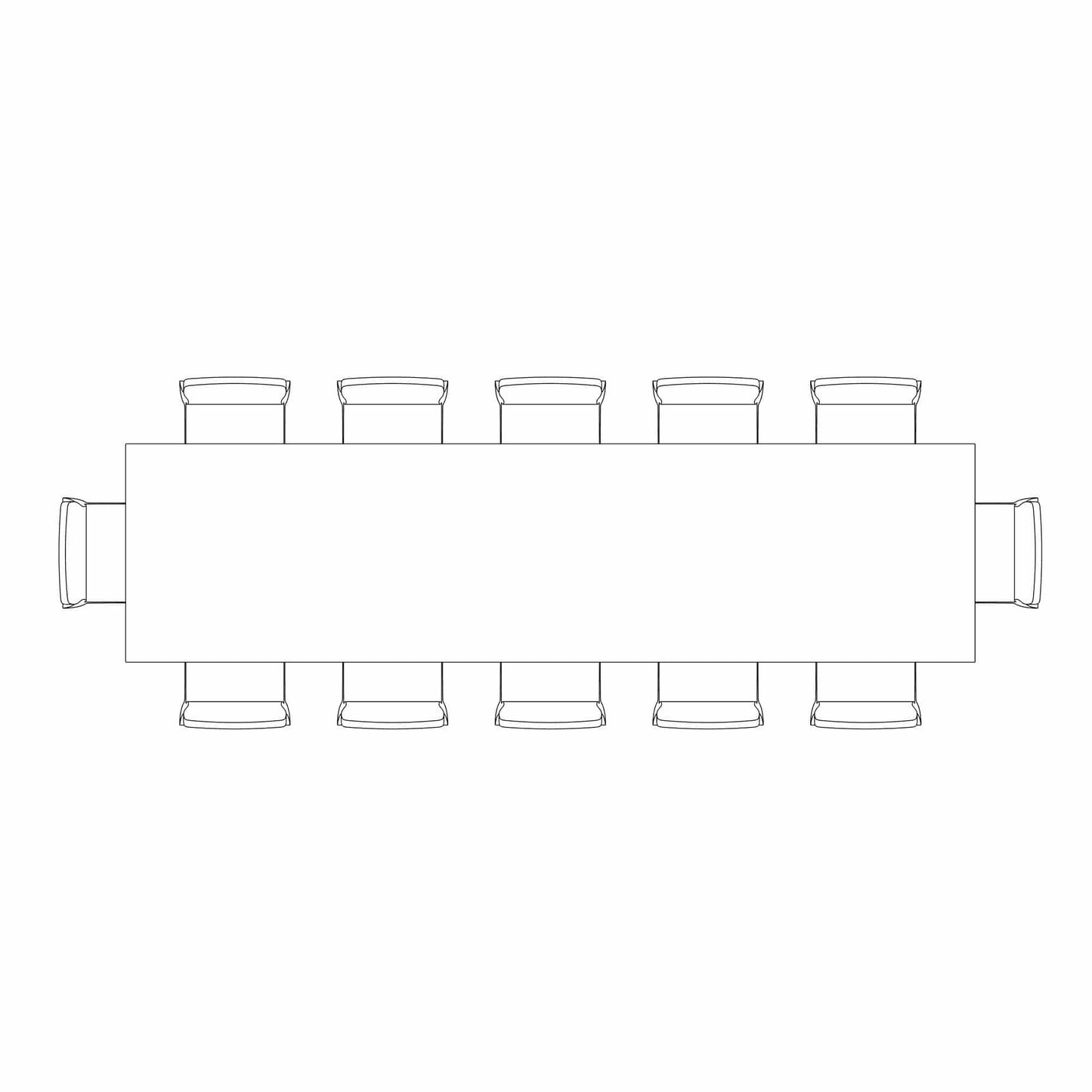 BIMcraftHQ-Furniture-Table and Chair Set