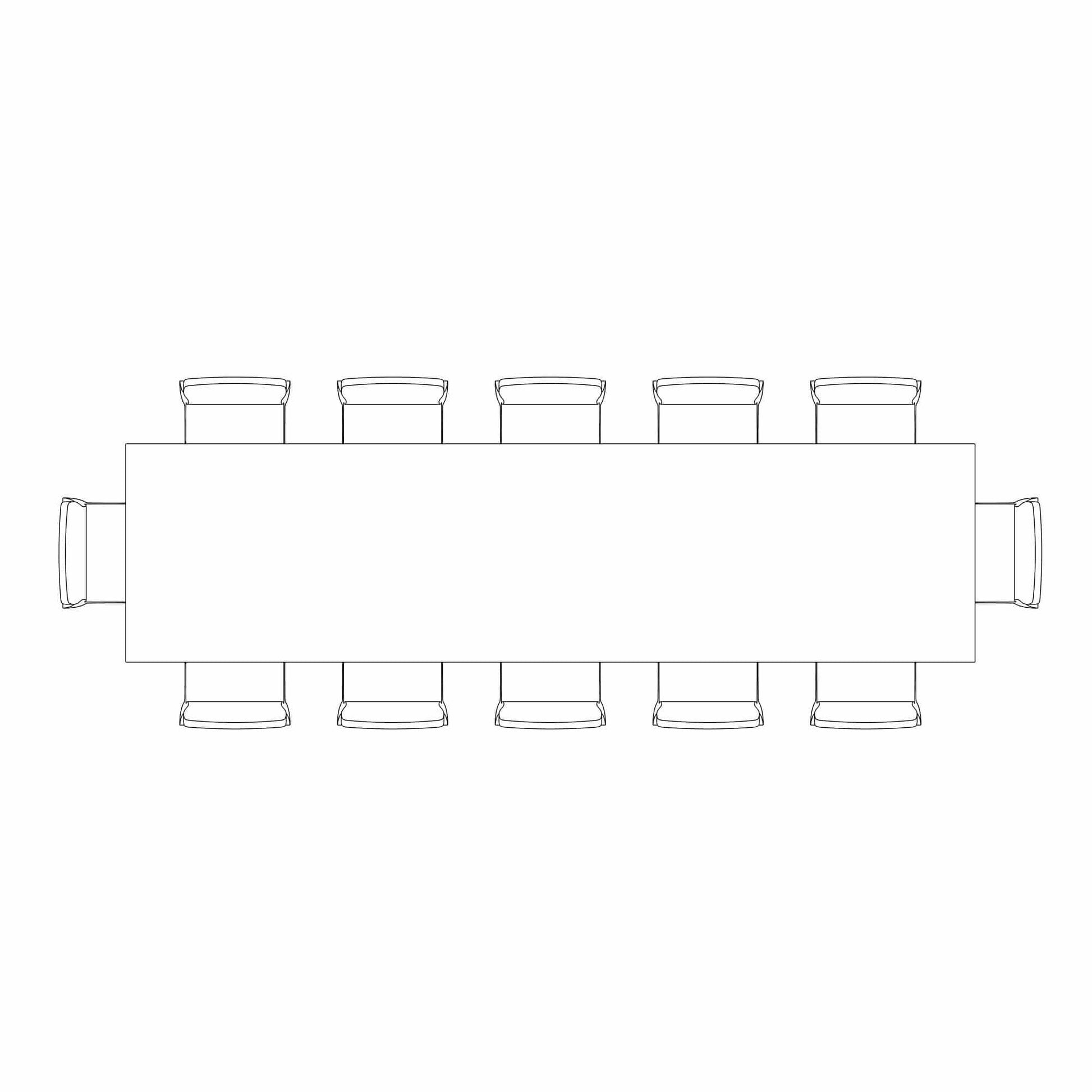 BIMcraftHQ-Furniture-Table and Chair Set