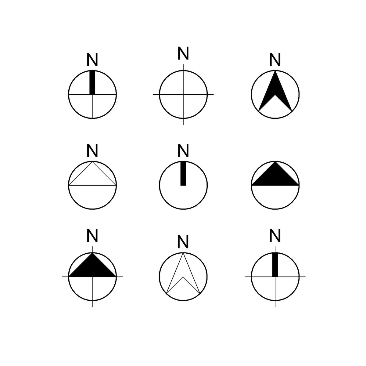 North Sign Rvt North Arrow Revit