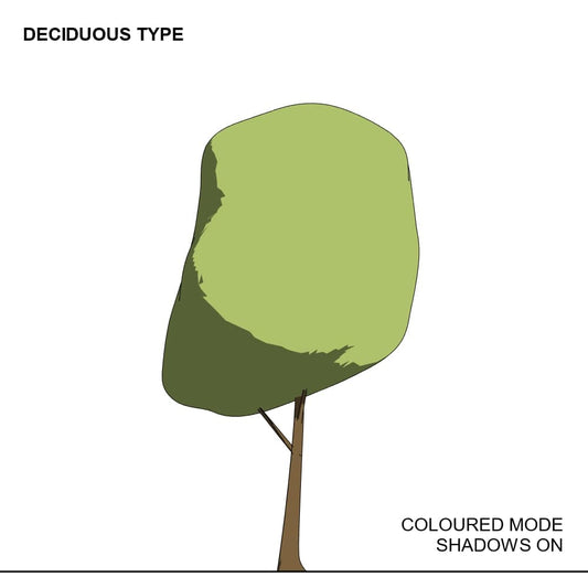 BIMcraftHQ-Planting-Deciduous Tree Pack