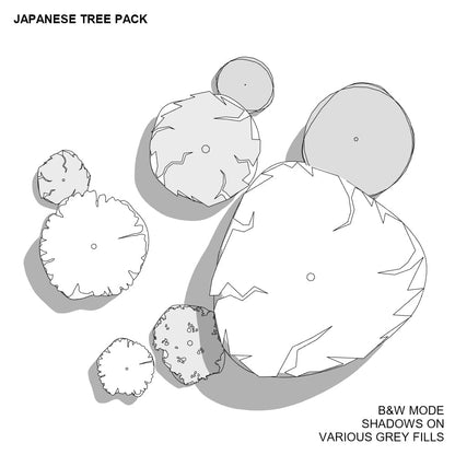 BIMcraftHQ-Planting-Japanese Tree Pack