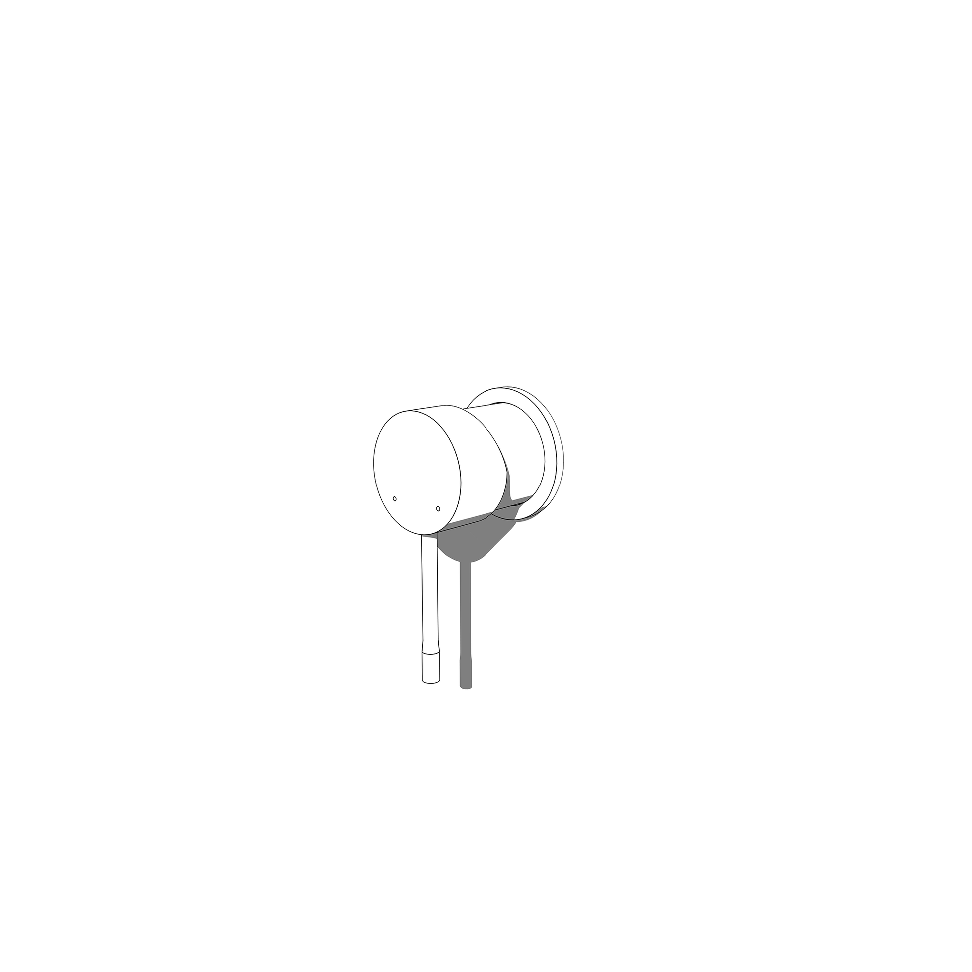 BIMcraftHQ-Plumbing Fixtures-Generic Lever Mixer