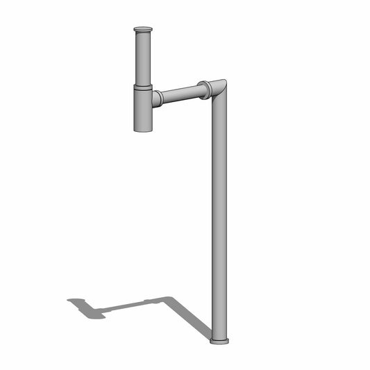 BIMcraftHQ-Plumbing Fixtures-Modern Basin Bottle Trap