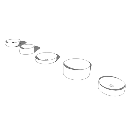 BIMcraftHQ-Plumbing Fixtures-Round Adjustable Basin