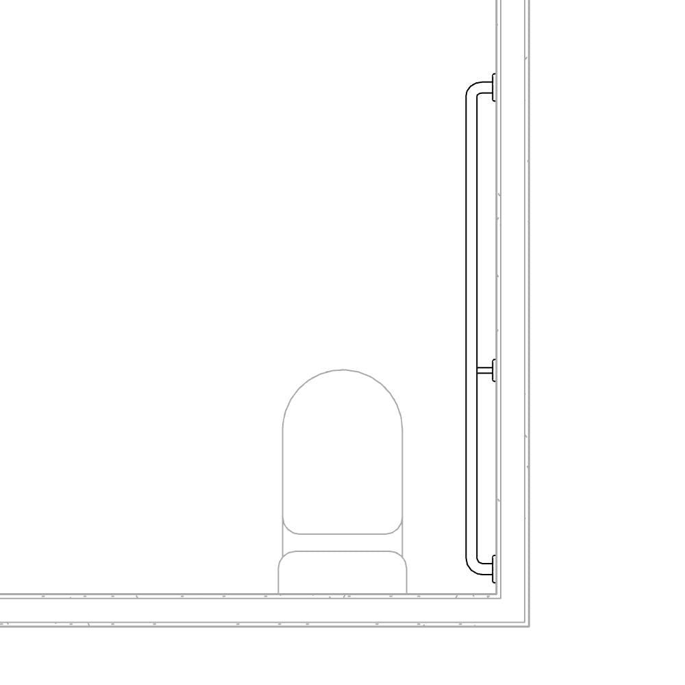 BIMcraftHQ-Specialty Fixtures-Angled Grab Rail