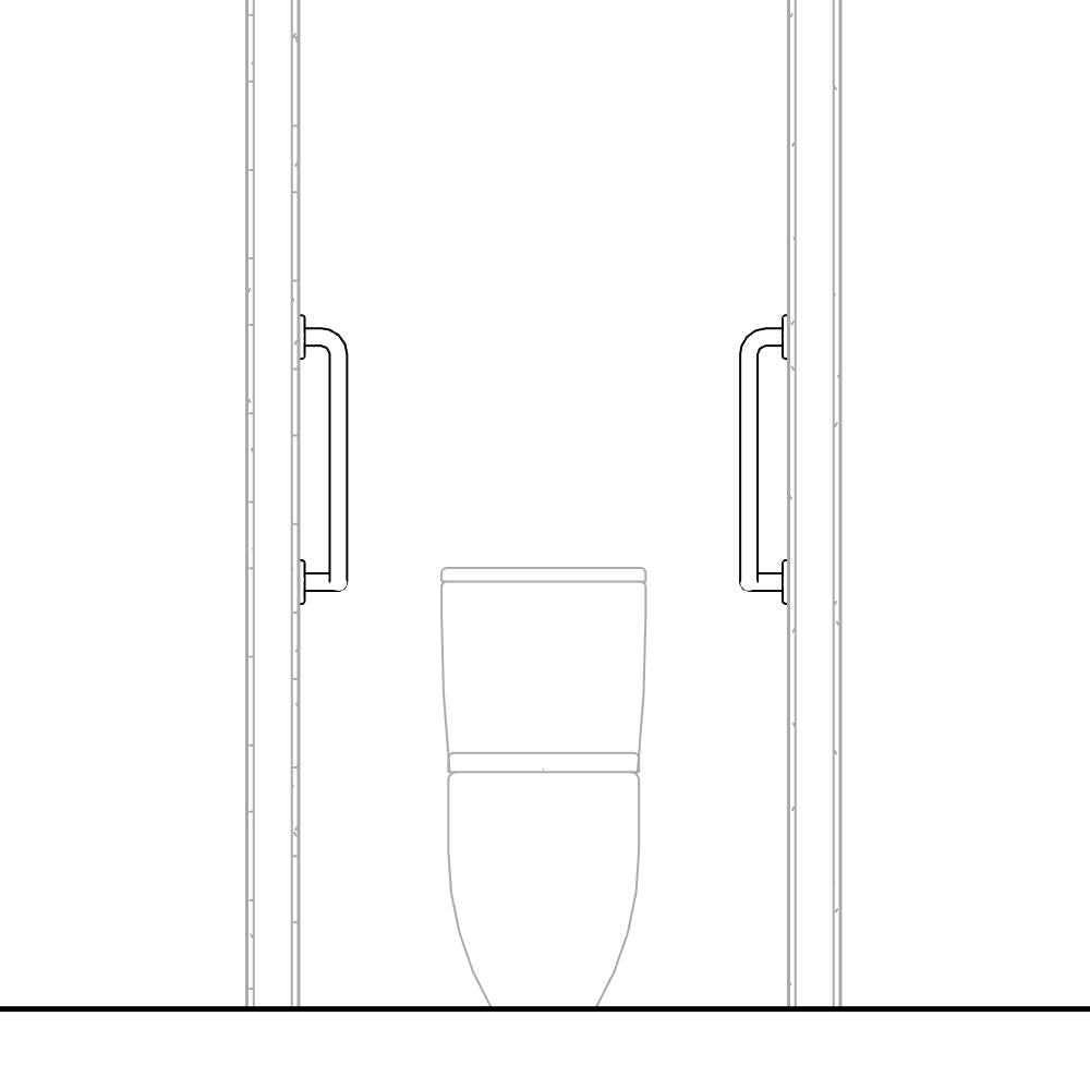 BIMcraftHQ-Specialty Fixtures-Angled Grab Rail