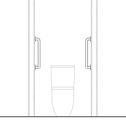BIMcraftHQ-Specialty Fixtures-Angled Grab Rail