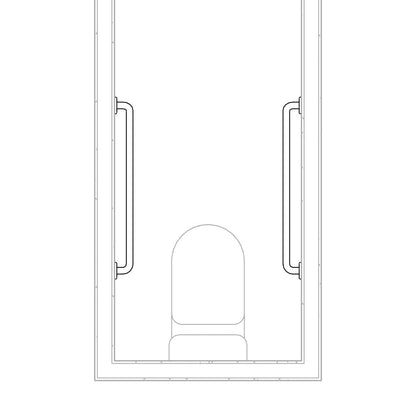 BIMcraftHQ-Specialty Fixtures-Angled Grab Rail