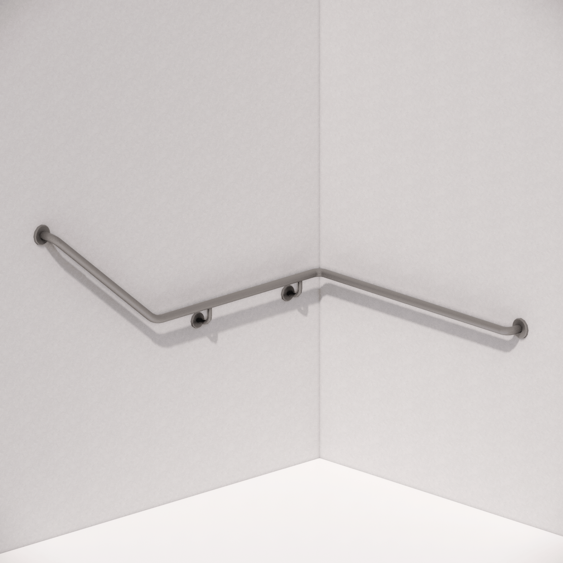 BIMcraftHQ-Specialty Fixtures-Angled Grab Rail with Return