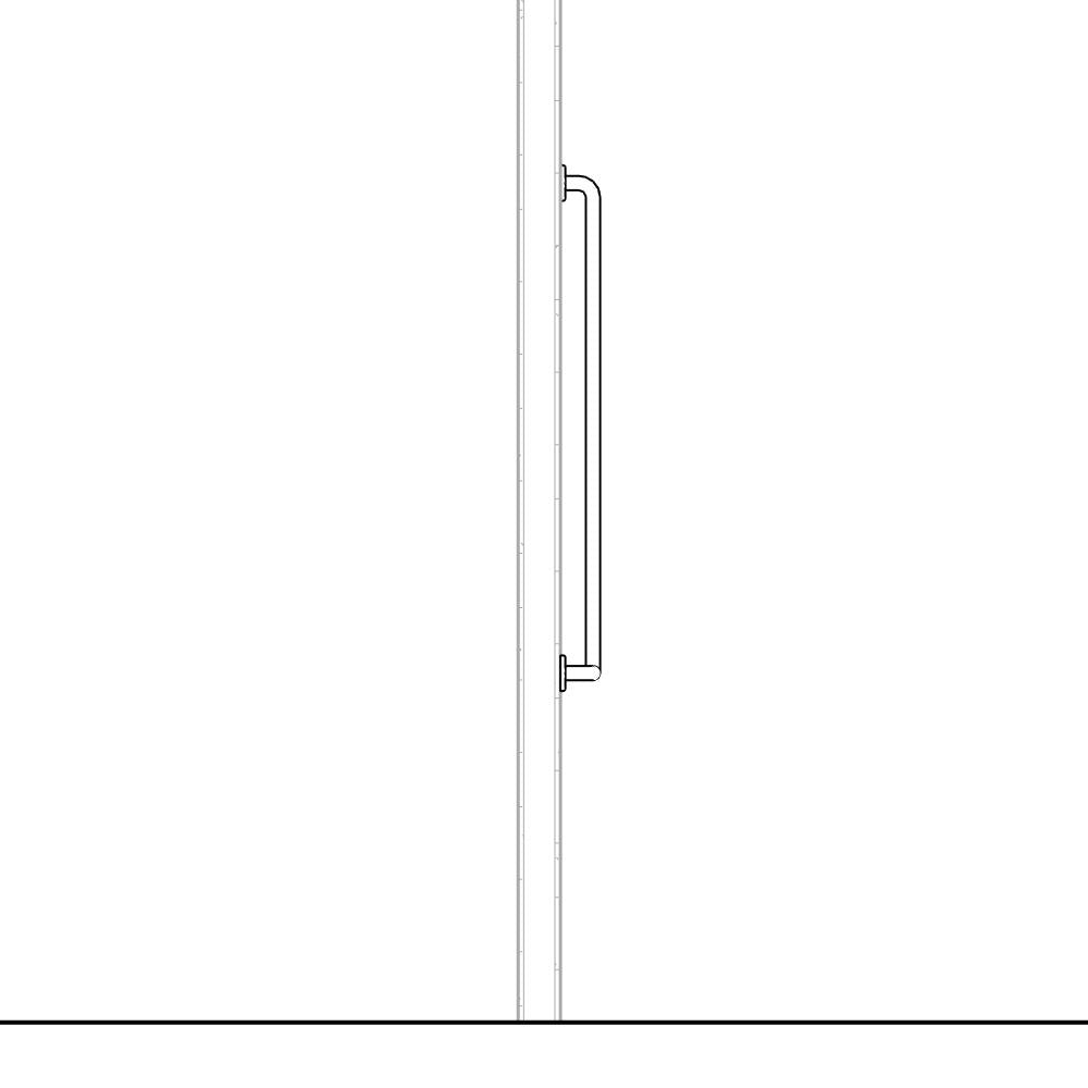 BIMcraftHQ-Specialty Fixtures-Inverted-T Grab Rail