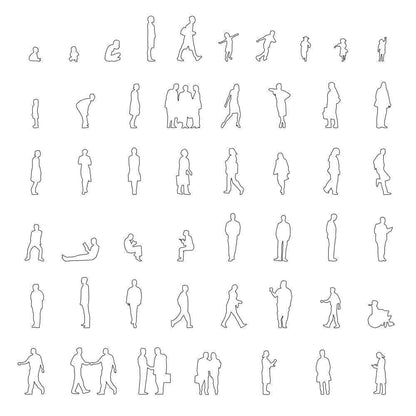 RevitHQ Detail Item 2D People Collection